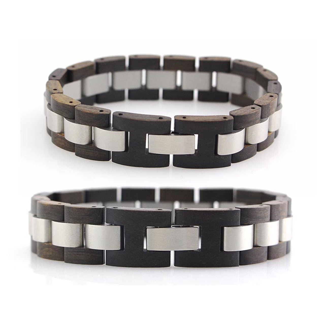 Wood & Steel Bracelet