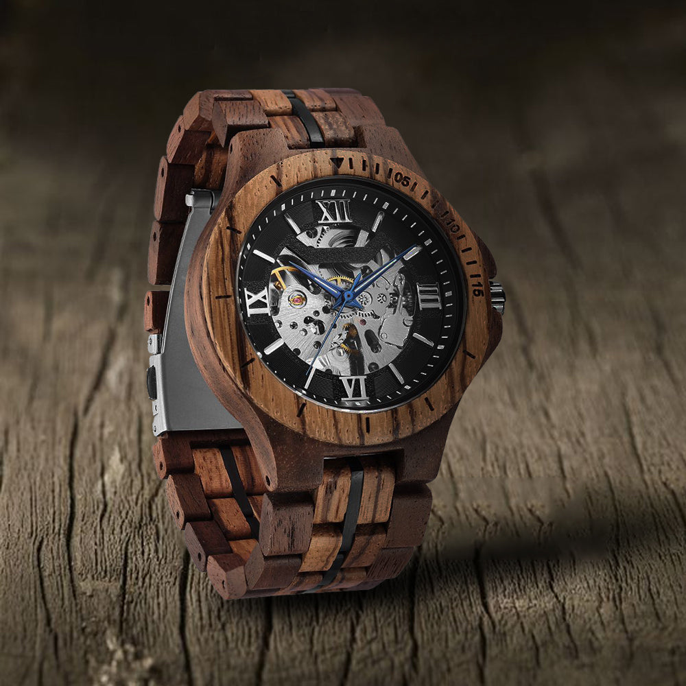 Troy on sale wooden watch