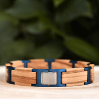 Thumbnail for Tan & Blue Bracelet