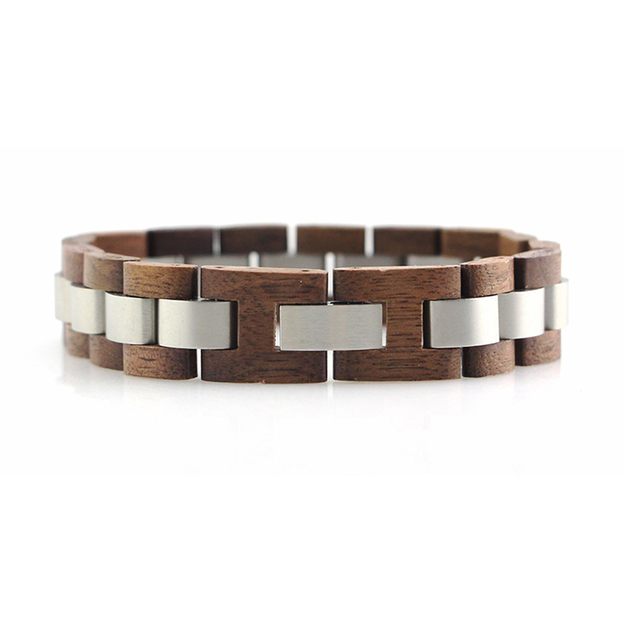 Wood & Steel Bracelet